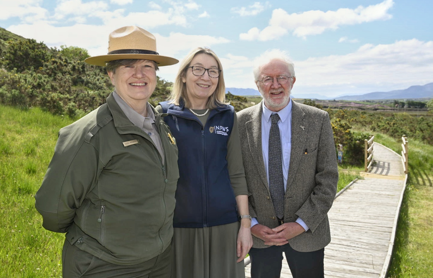Minister Noonan and Representatives from each National Park