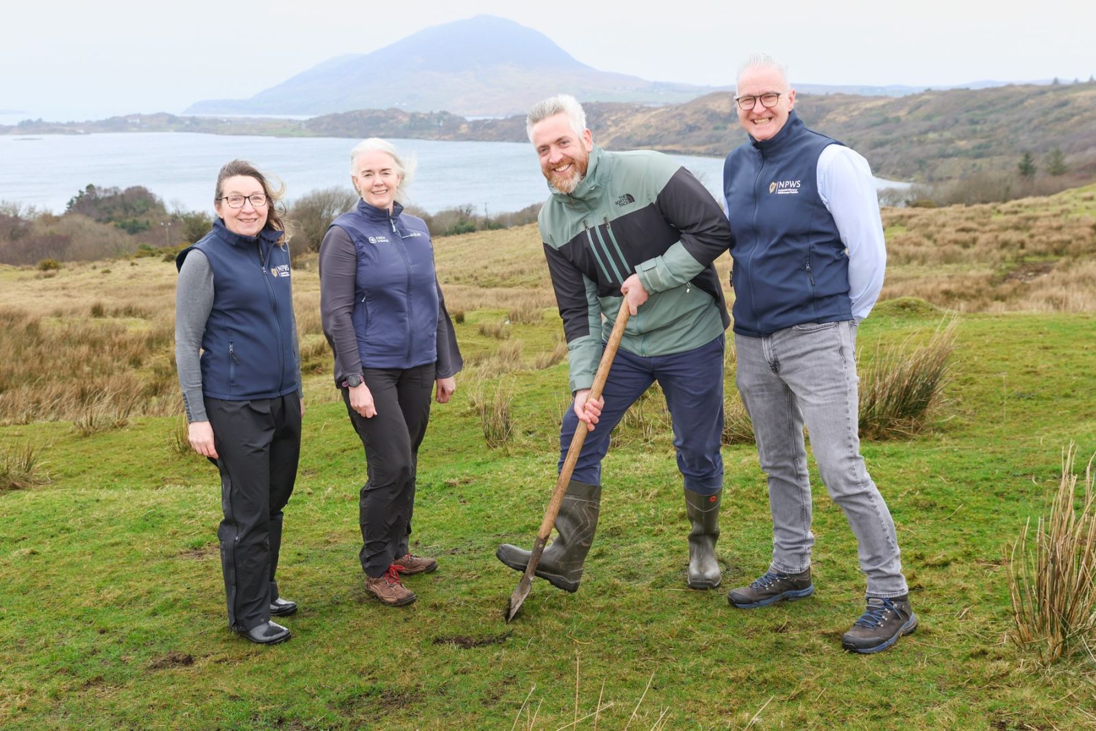 Minister of State O'Sullivan with NPWS Colleagues