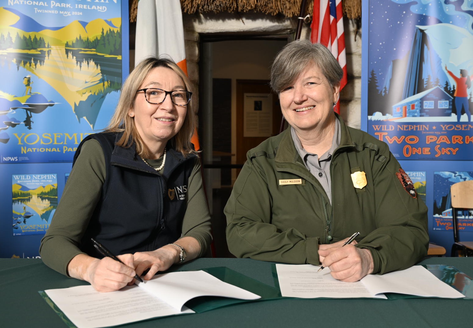 Catriona Ryan and Cicely Muldoon